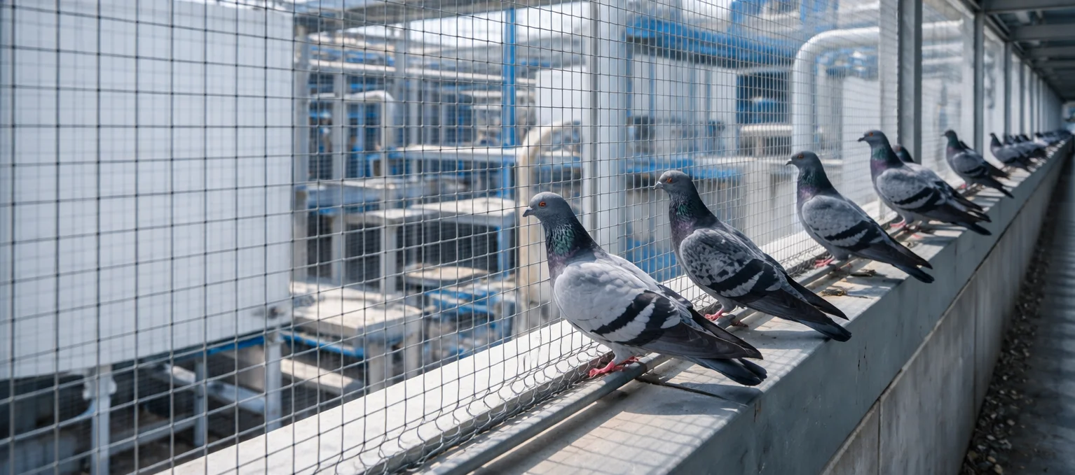 Bird Net Installation