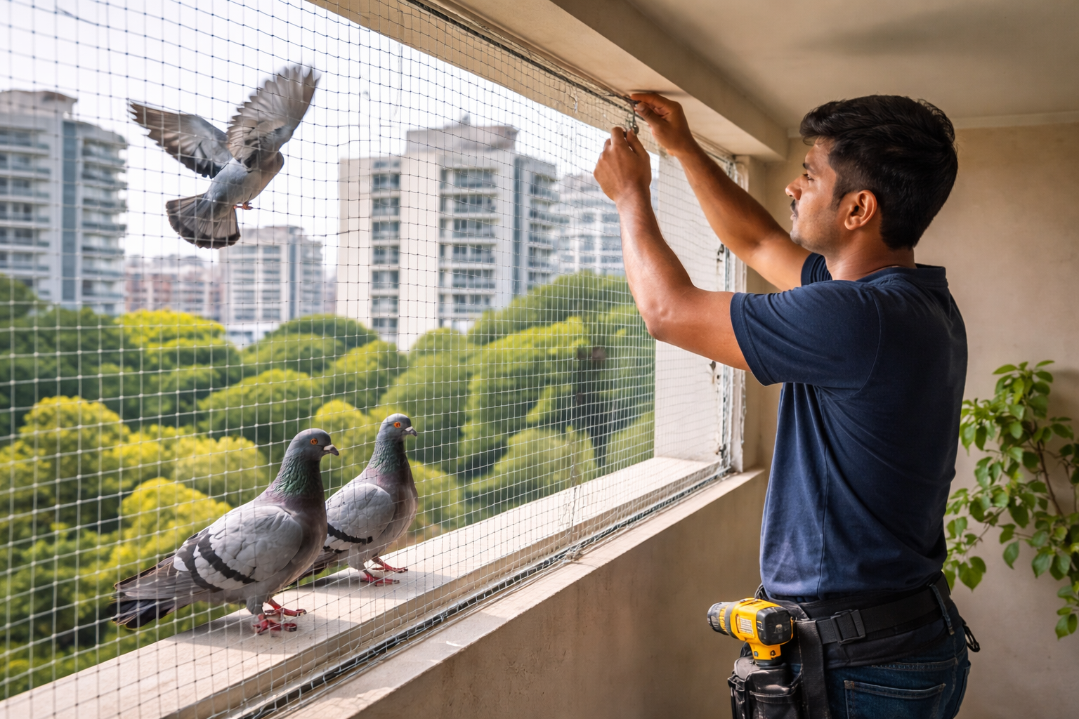 Top Benefits of Using Nylon Anti Bird Nets for Homes and Offices