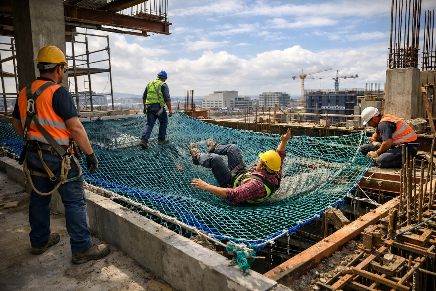How Construction Safety Nets Protect Workers and Prevent Accidents?