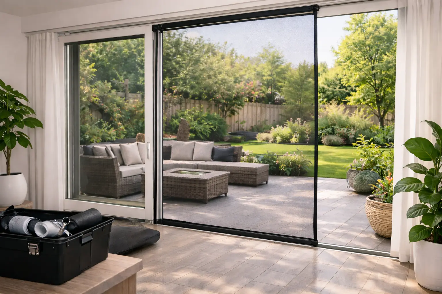 Mosquito Net Installation