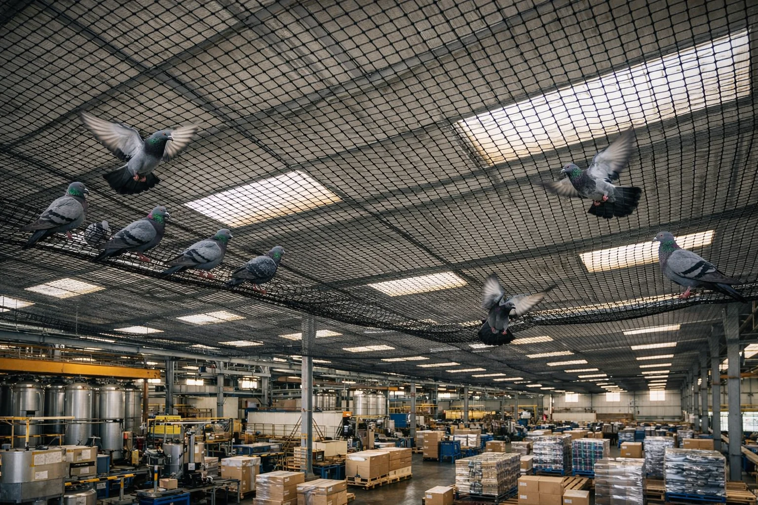 Why Every Factory Needs a Strong and Durable Shed Net Roof Net?
