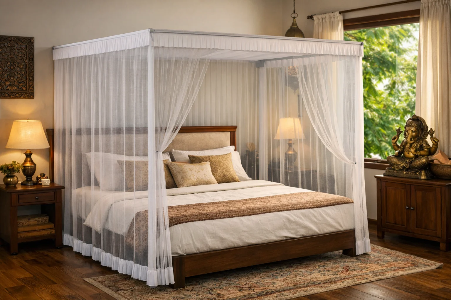 Why Pleated Mosquito Nets Are Ideal for Indian Homes?