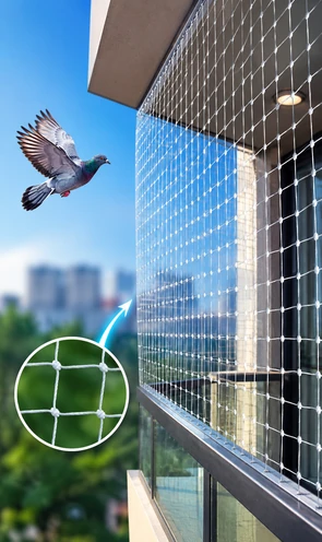Pigeon Stopped in Balcony